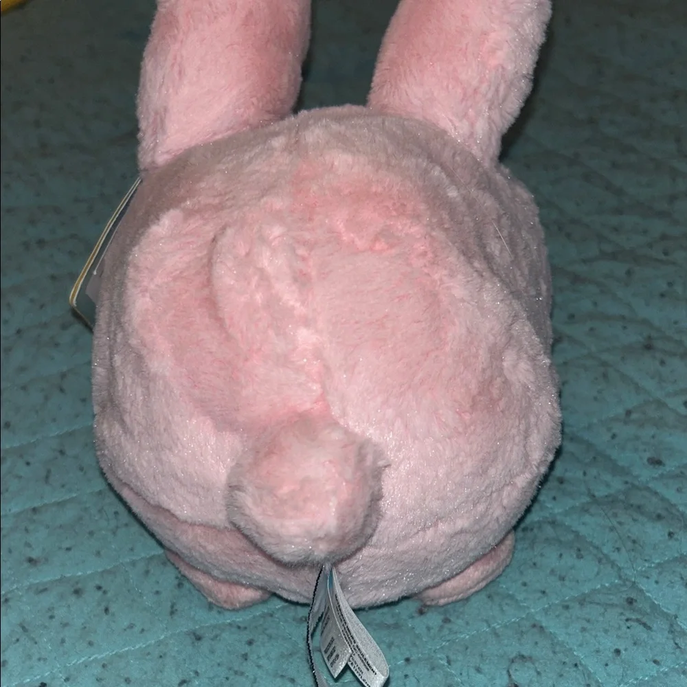 Snacker Friends Pink Bunny Plush Toy - Picture 3 of 4